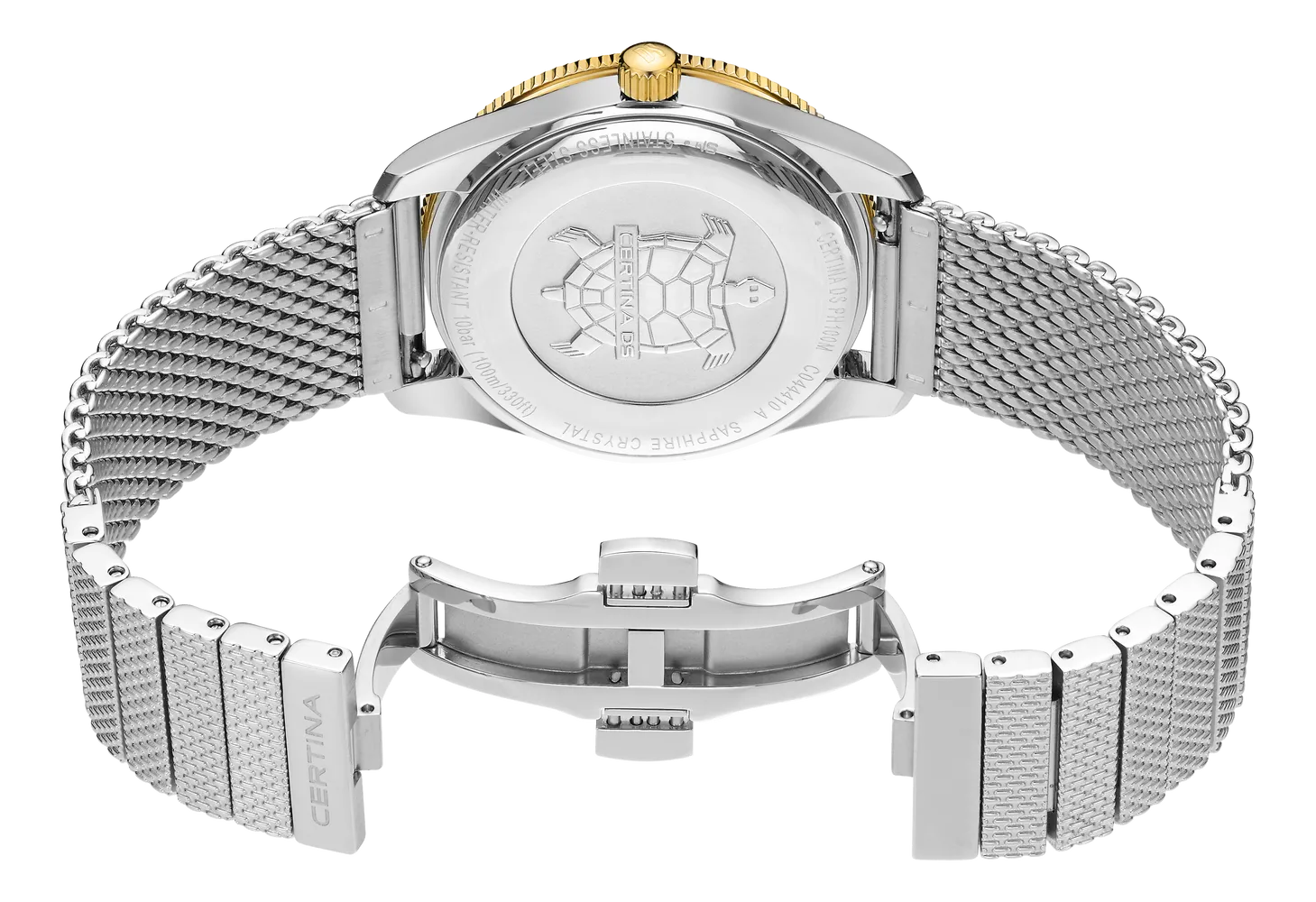 Certina DS PH100M Gent Silver C0444102103000 detay görseli 3