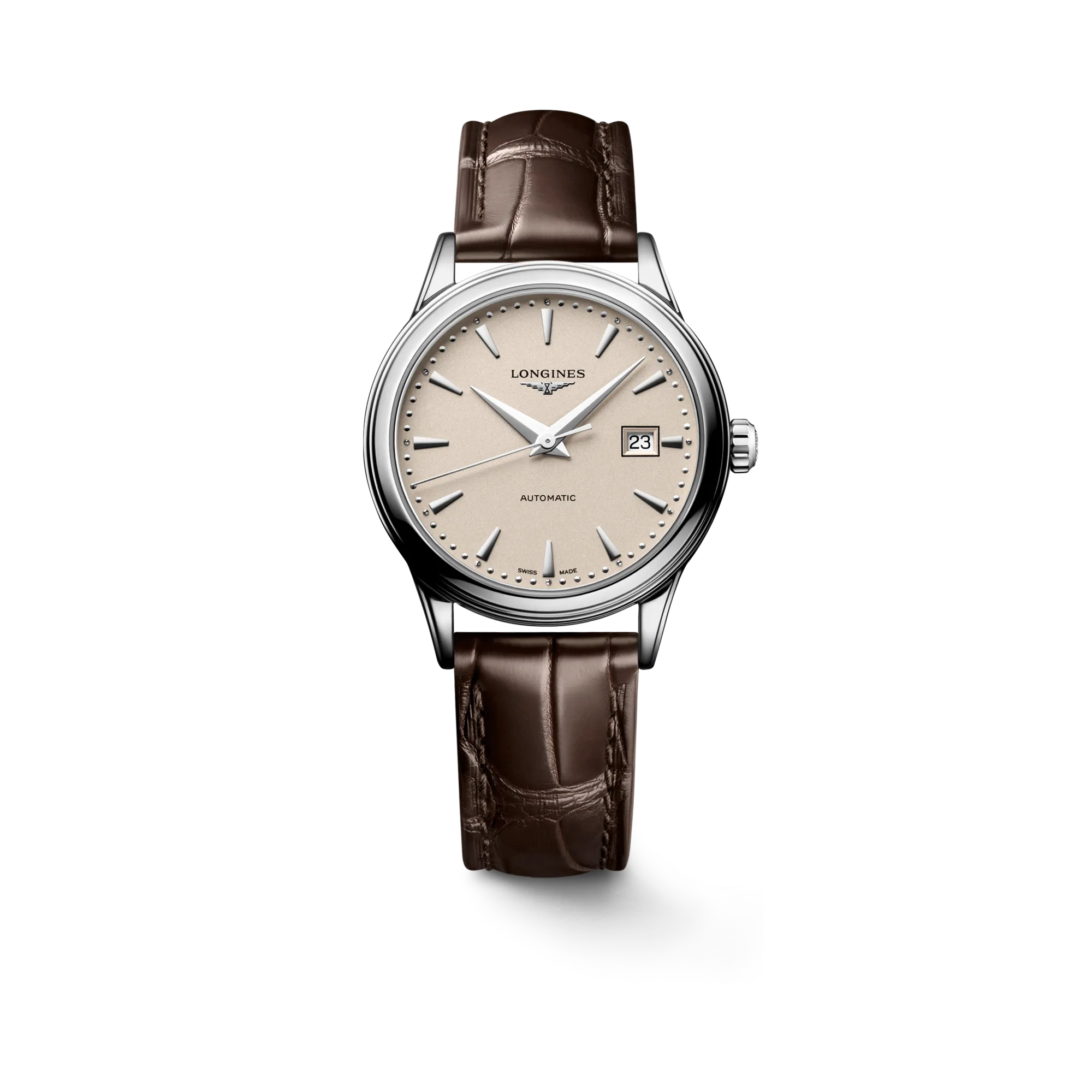 Longines Flagship Classic Otomatik Bej L43744792