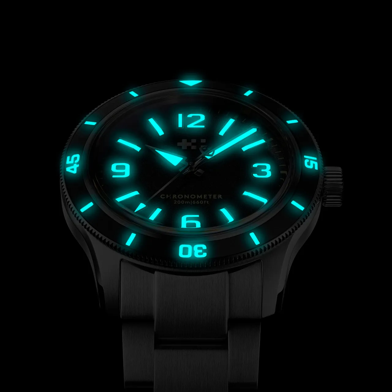 Christopher Ward C60 Trident Biscay Automatic Siyah C6042C3H1S0KK0HV detay görseli 5