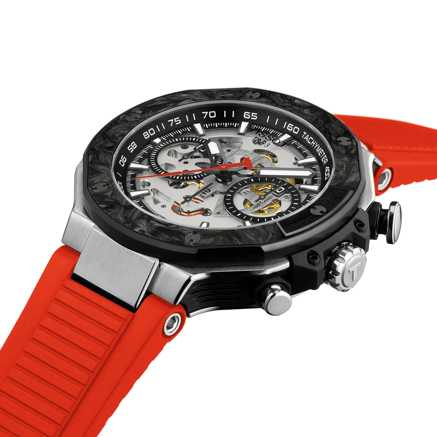 Tissot T-Race MotoGP 2026 Otomatik Siyah T1414622705100 detay görseli 5