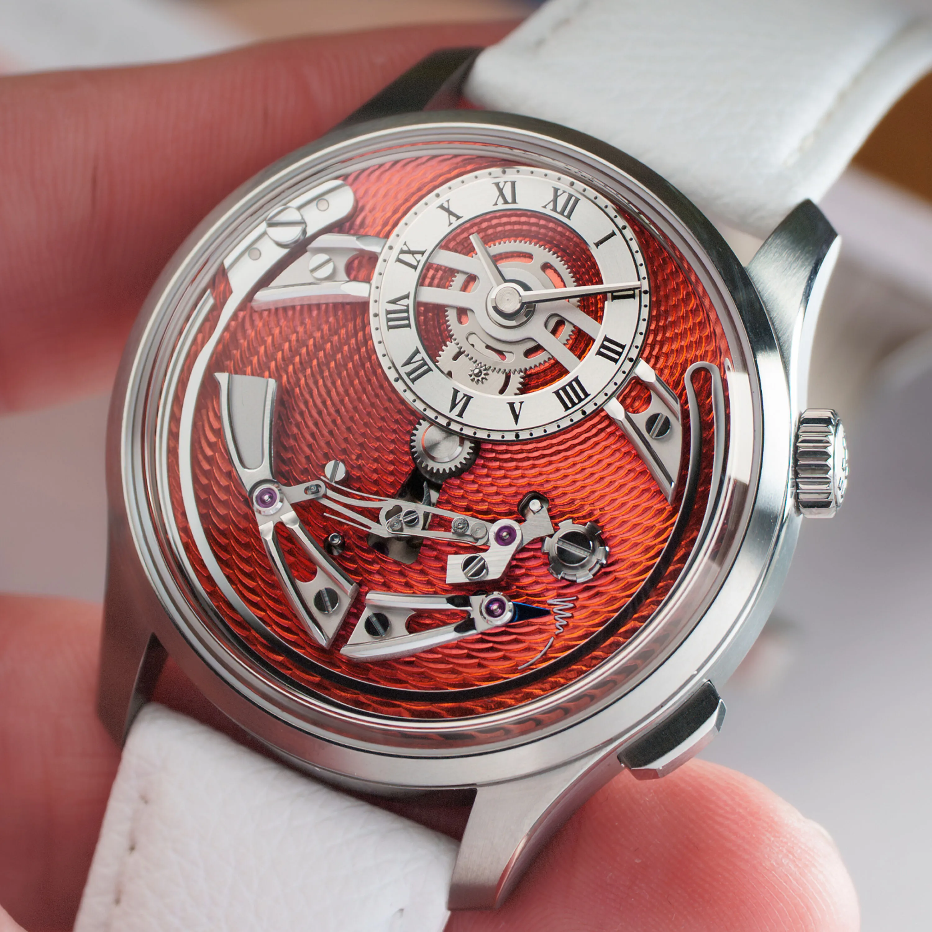Christopher Ward C1 Bel Canto Classic Negroni C0141APT3T00O0B1 detay görseli 5