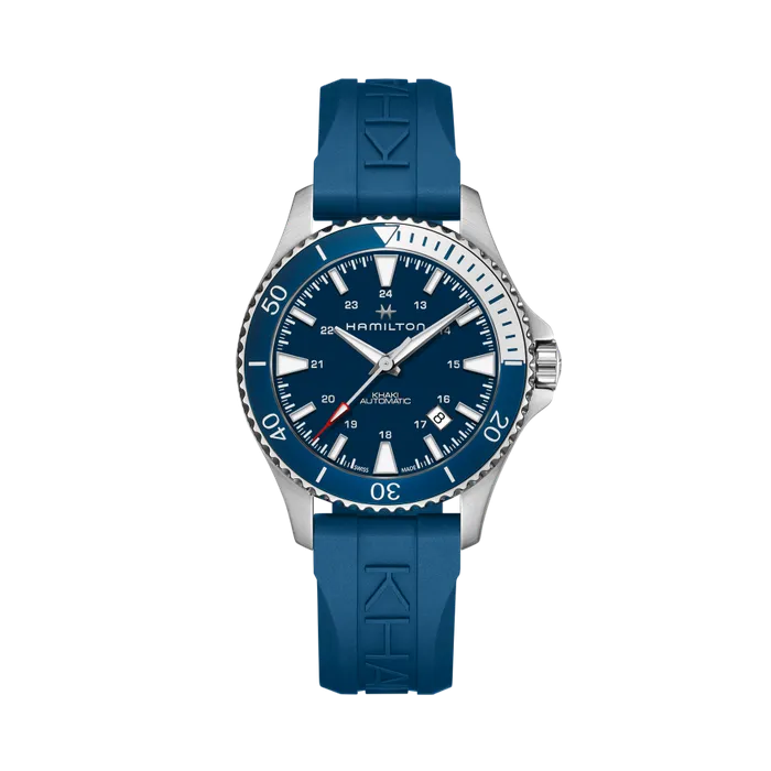 Hamilton Khaki Navy Scuba Auto Otomatik Mavi H82345341