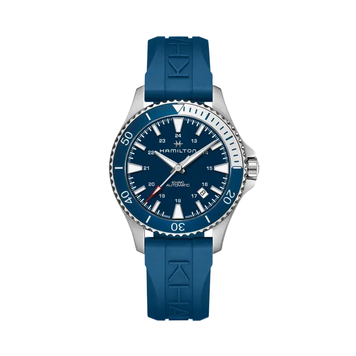 Hamilton Khaki Navy Scuba Auto Otomatik Mavi H82345341