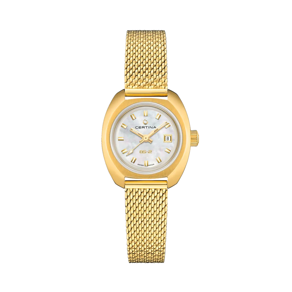 Certina DS-2 Lady Automatic Otomatik Mother Of Pearl C0242073311100