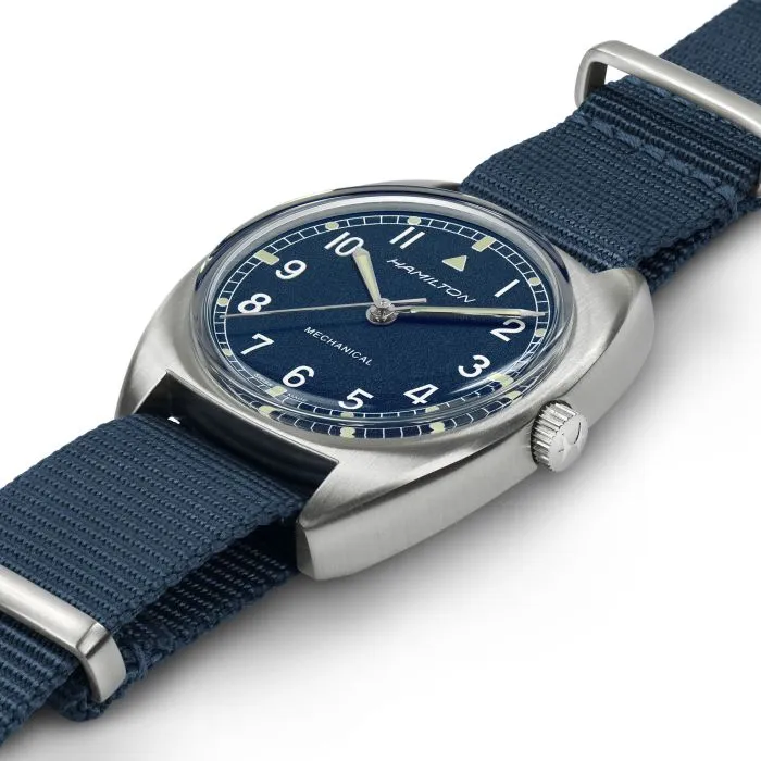 Hamilton Khaki Aviation Pilot Pioneer Mechanical Mavi H76419941 detay görseli 1