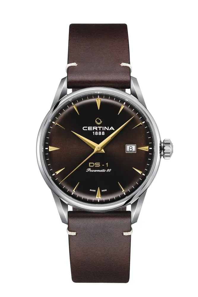 Certina DS-1 Powermatic 80 Brown C0298071129102 detay görseli 1