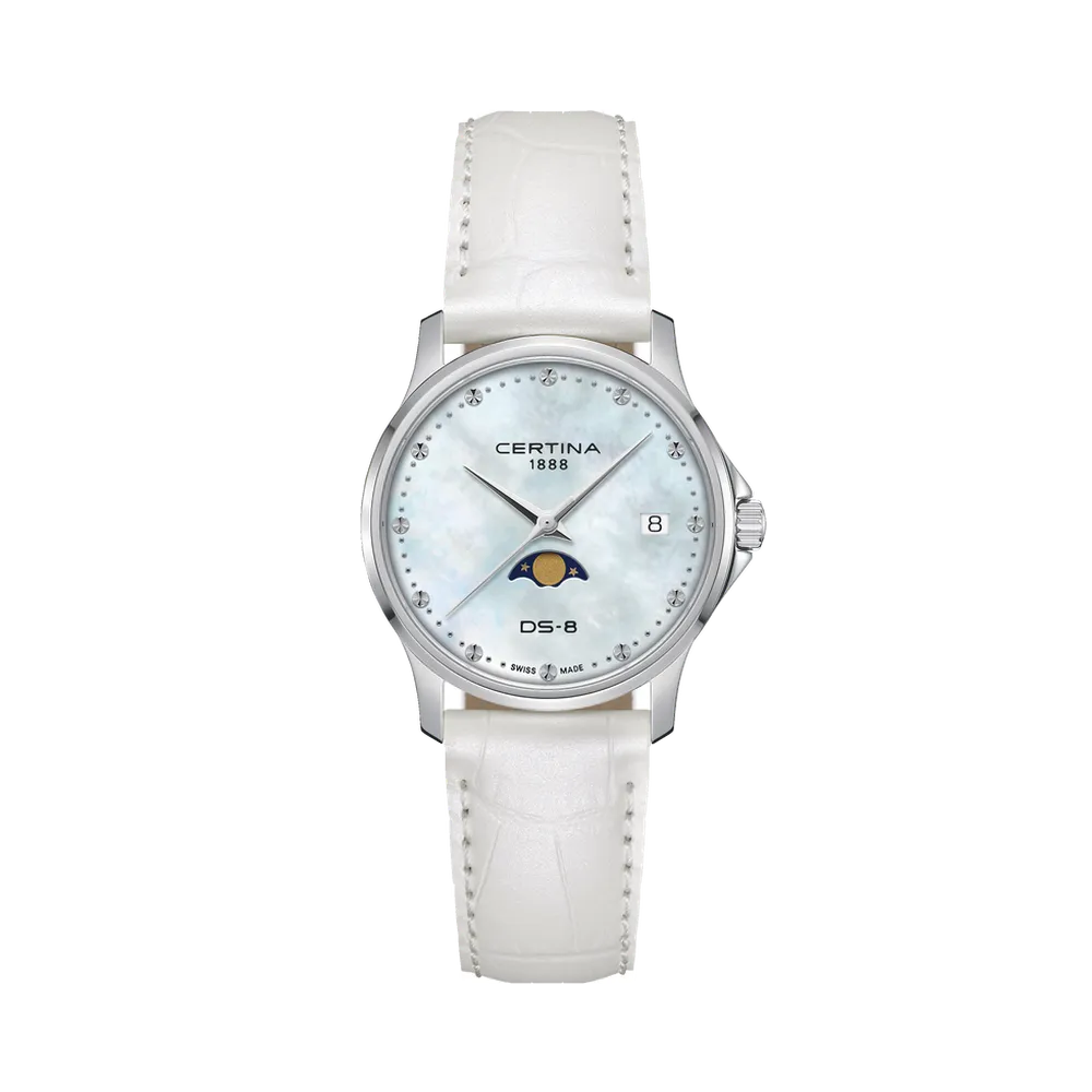 Certina DS-8 Moonphase Lady Mother-Of-Pearl C0452231613100