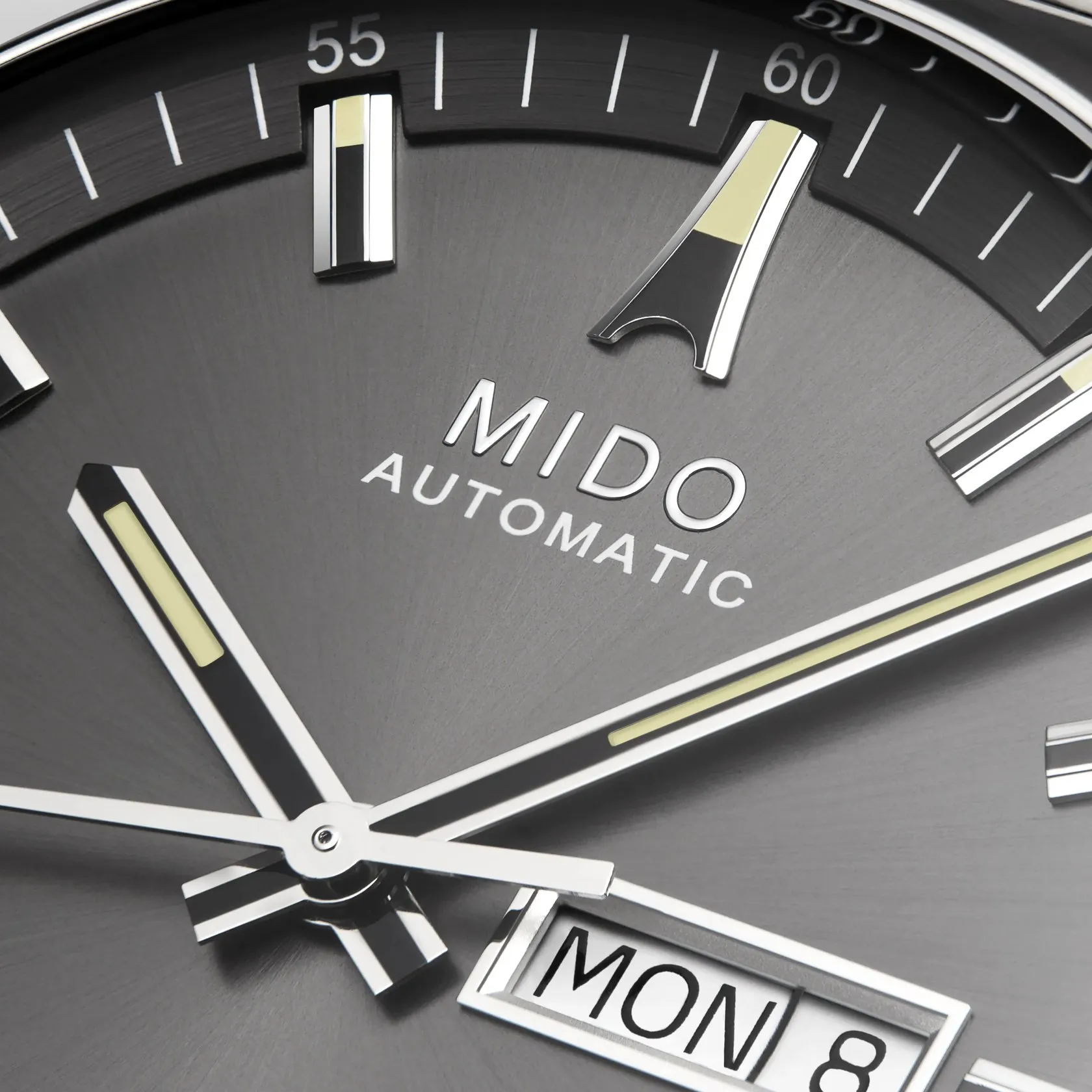 Mido Commander IBA Otomatik Anthracite M0214311106102 detay görseli 4