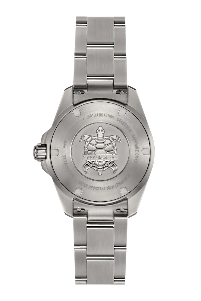 Certina DS Action 34.5mm Sedef C0482104413100 detay görseli 2