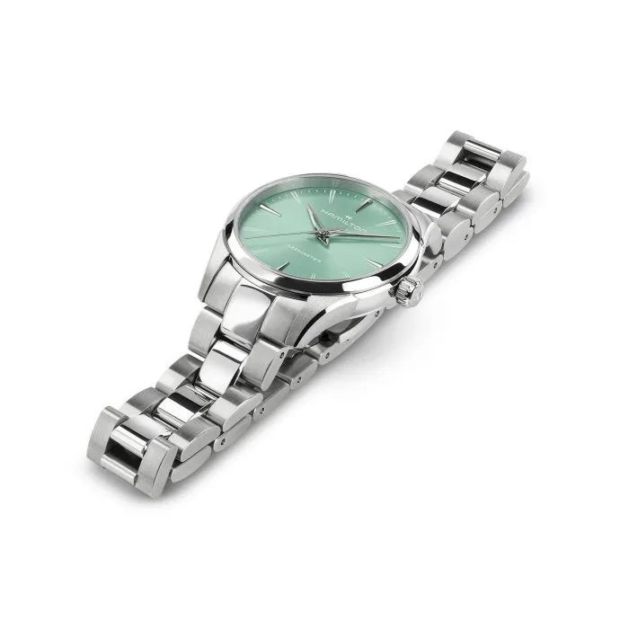 Hamilton Jazzmaster Quartz 32mm Blue H32301161 detay görseli 3