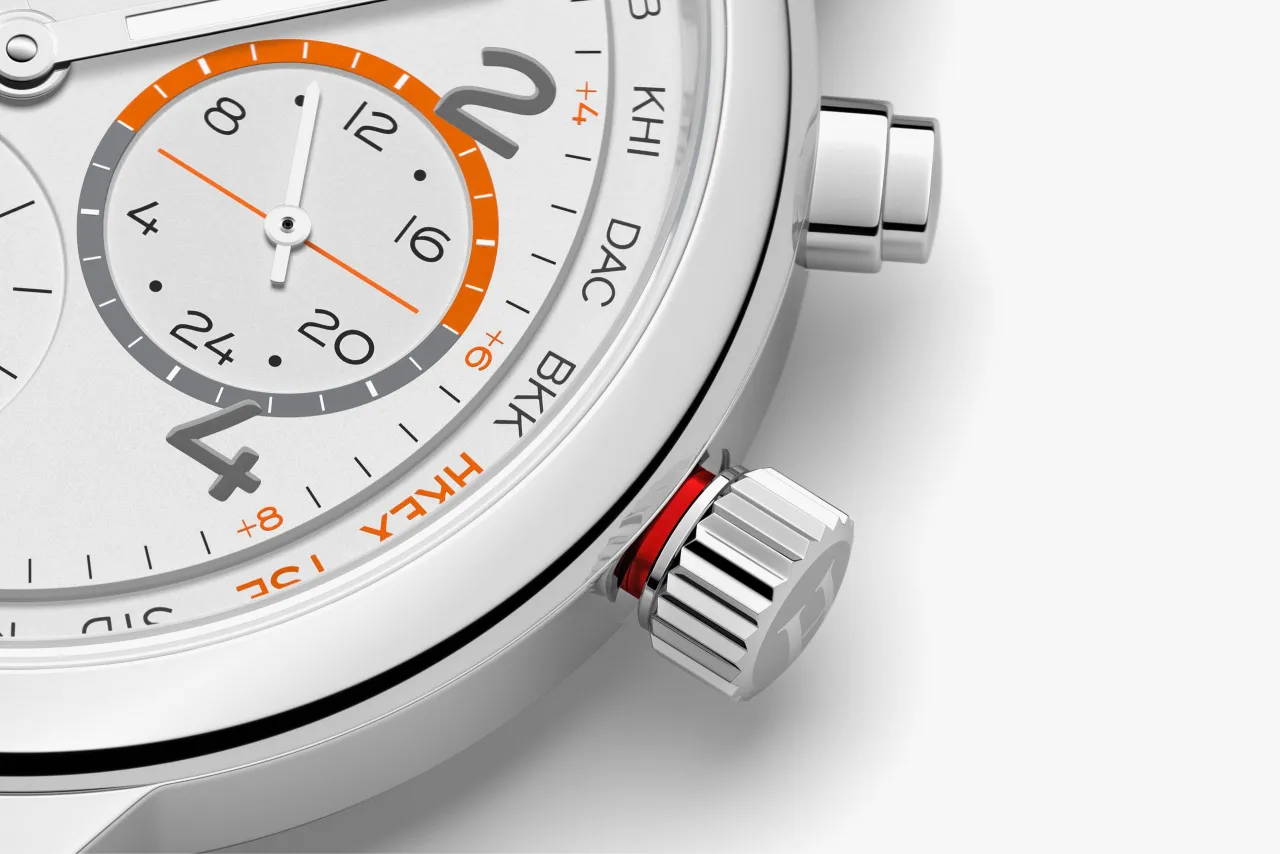 Nomos Glashütte Club Sport Neomatik Worldtimer Edition Handelsblatt Otomatik 792S1 detay görseli 3