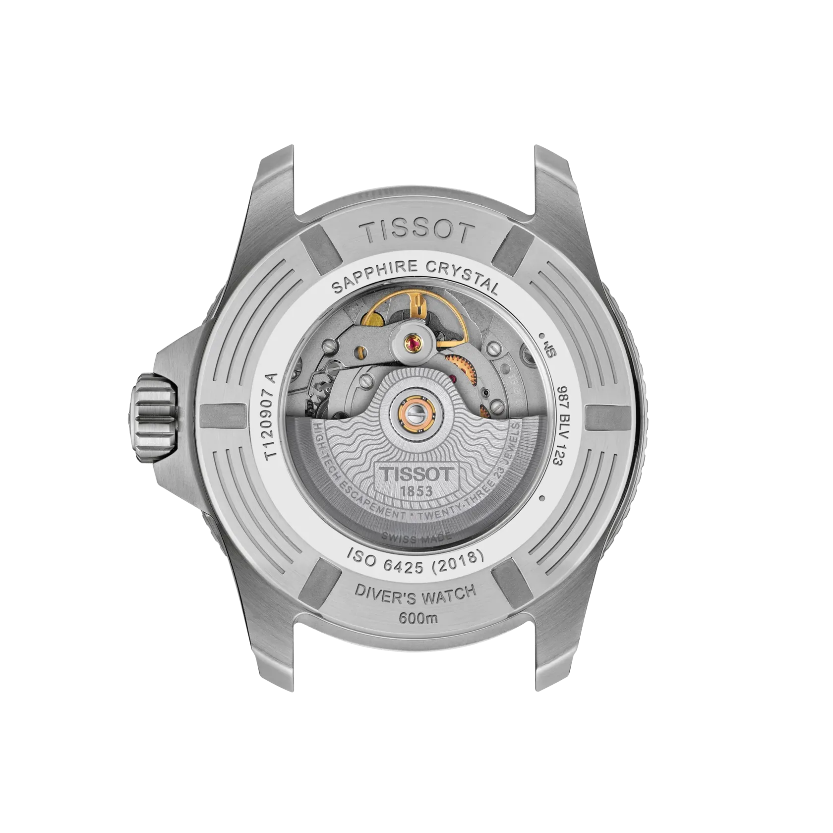 Tissot Seastar 2000 Otomatik Turuncu T1209071728100 detay görseli 4