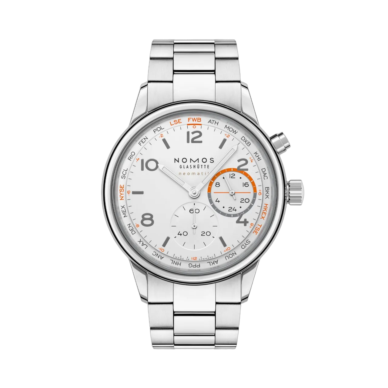 Nomos Glashütte Club Sport Neomatik Worldtimer Edition Handelsblatt Otomatik 792S1
