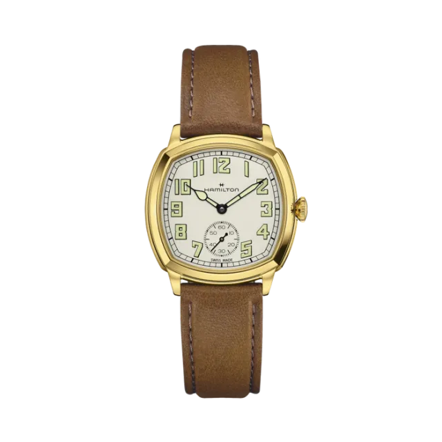 Hamilton American Classic Cushion Mechanical Beige H36139520 Görsel 1