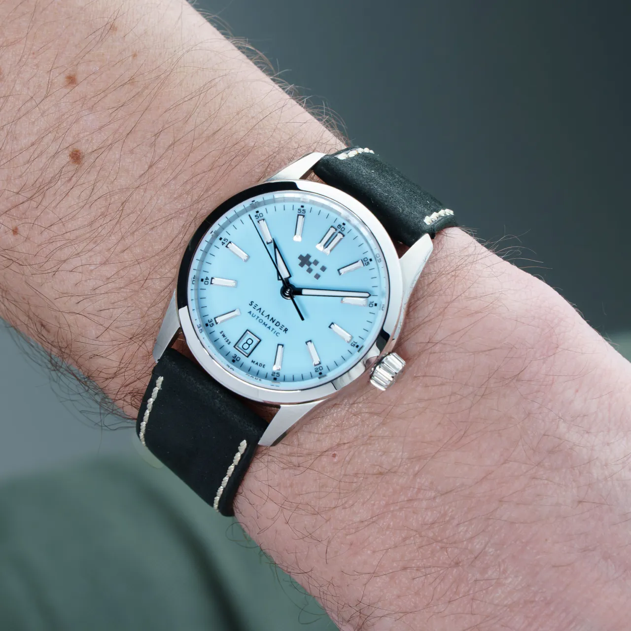 Christopher Ward C63 Sealander Otomatik Sky Blue C6336ADA4S00B0VK detay görseli 1