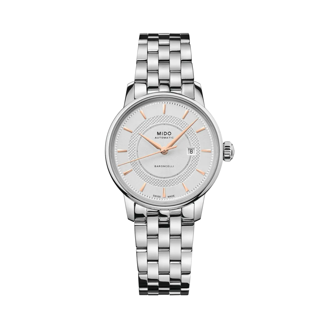 Mido Baroncelli Signature Otomatik Gümüş M0372071103101