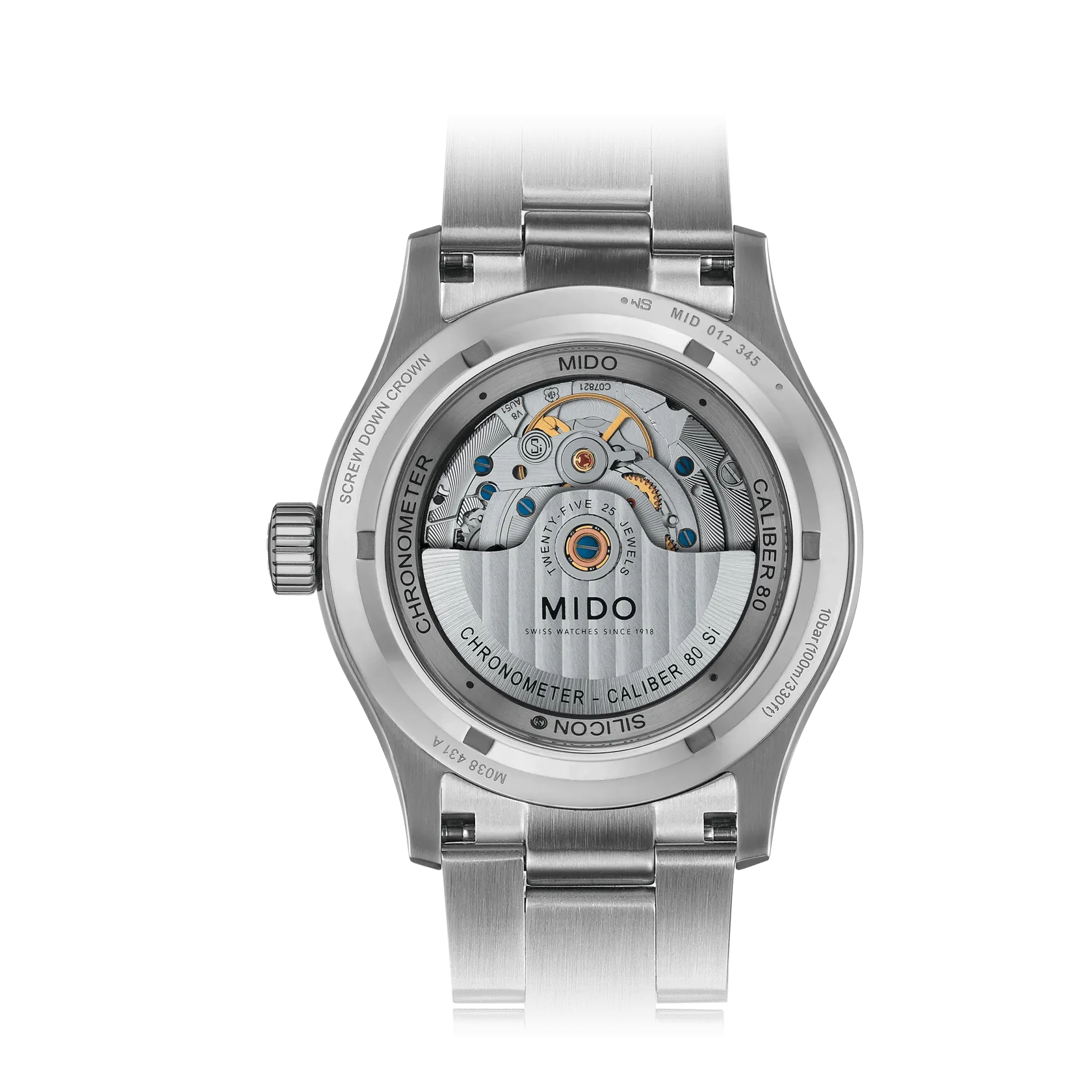 Mido Multifort Chronometer 1 Otomatik Antrasit M0384311106100 detay görseli 1