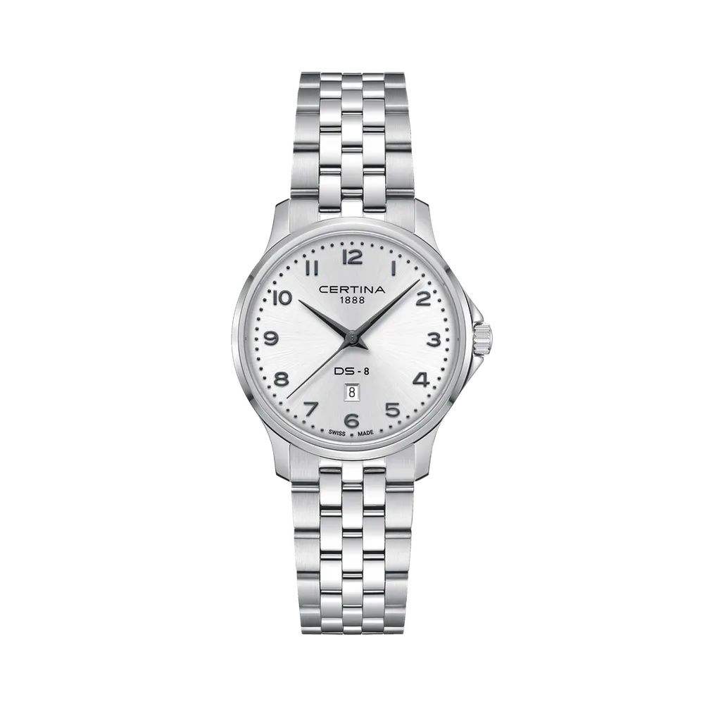 Certina DS-8 Lady 31mm Gümüş C0450101103200
