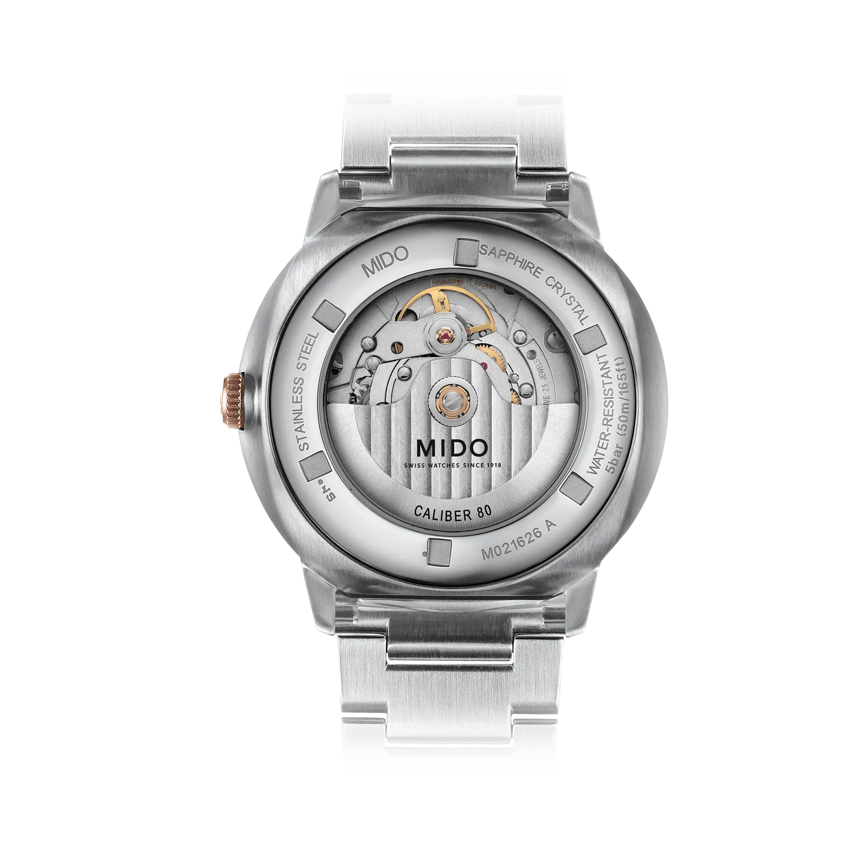 Mido Commander Big Date Otomatik Gümüş M0216262203100 detay görseli 1