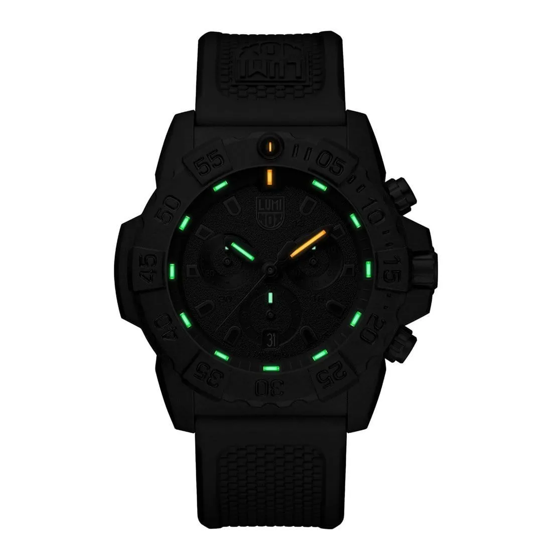 Luminox Navy SEAL Chronograph Blackout XS3581BO detay görseli 1