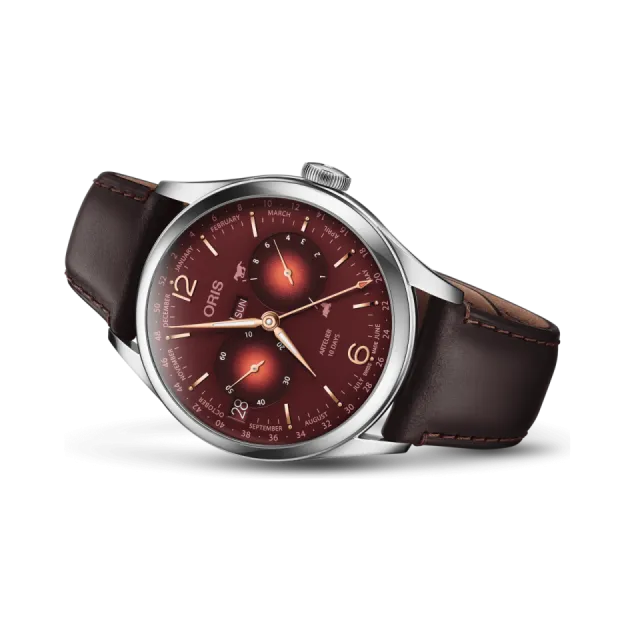 Oris Artelier Year Of The Horse Limited Edition Red 0111378064088SET Görsel 1