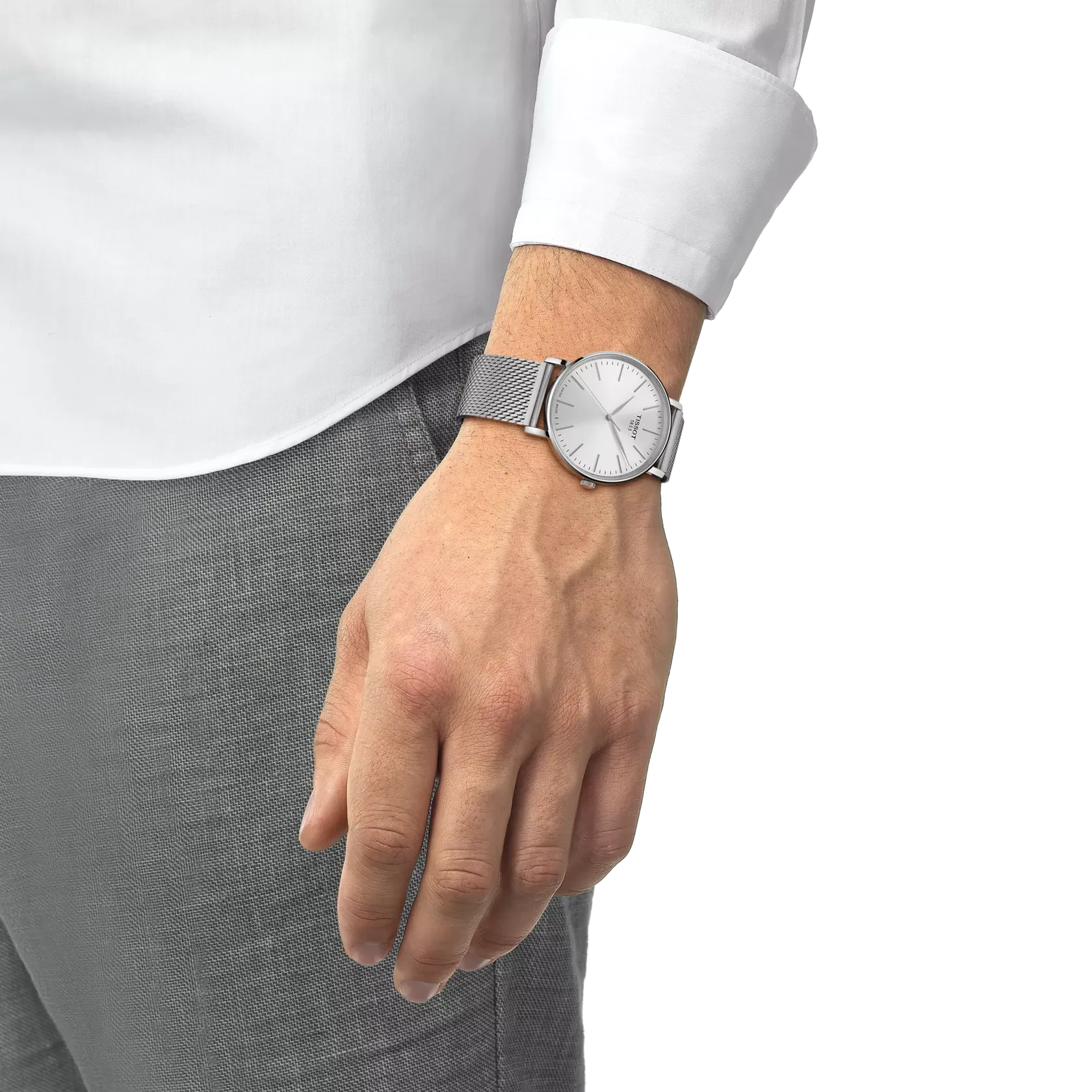 Tissot Everytime 40mm Beyaz T1434101101100 detay görseli 4