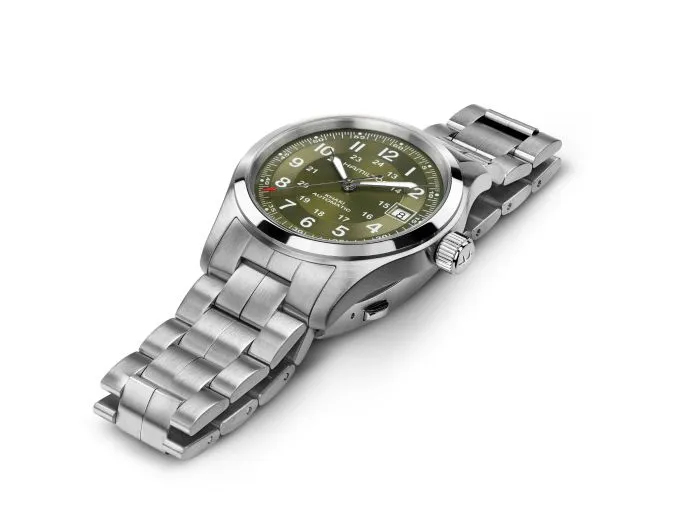 Hamilton Khaki Field Auto Otomatik Yeşil H70455160 detay görseli 1