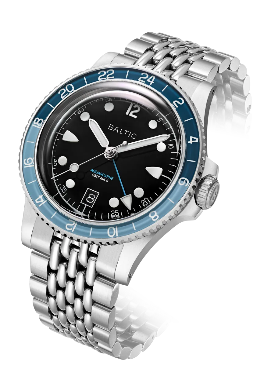 Baltic Aquascaphe GMT MK-II Blue Otomatik detay görseli 1
