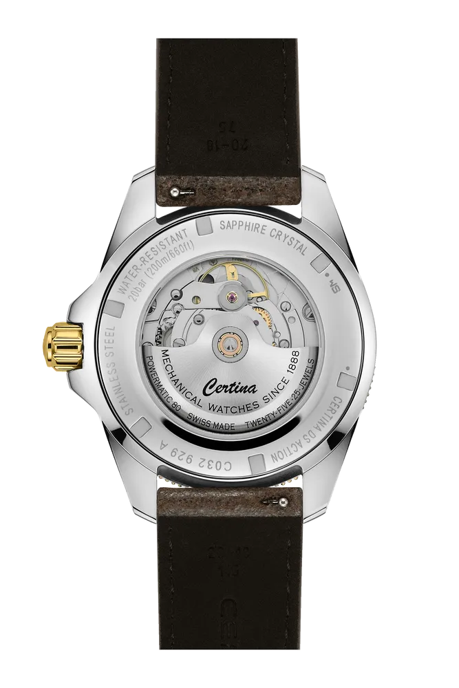 Certina DS Action GMT Powermatic 80 Otomatik Siyah C0329292605100 detay görseli 2