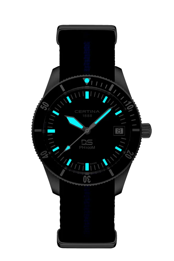 Certina DS PH100M Gent Blue C0444101804000 detay görseli 1