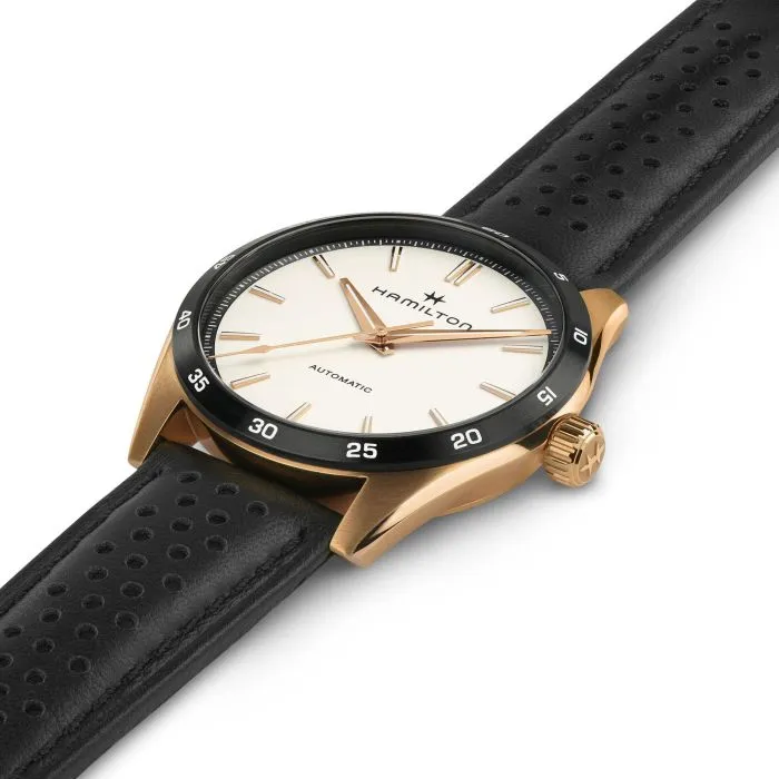 Hamilton Jazzmaster Performer Auto Otomatik Beyaz H36225770 detay görseli 1