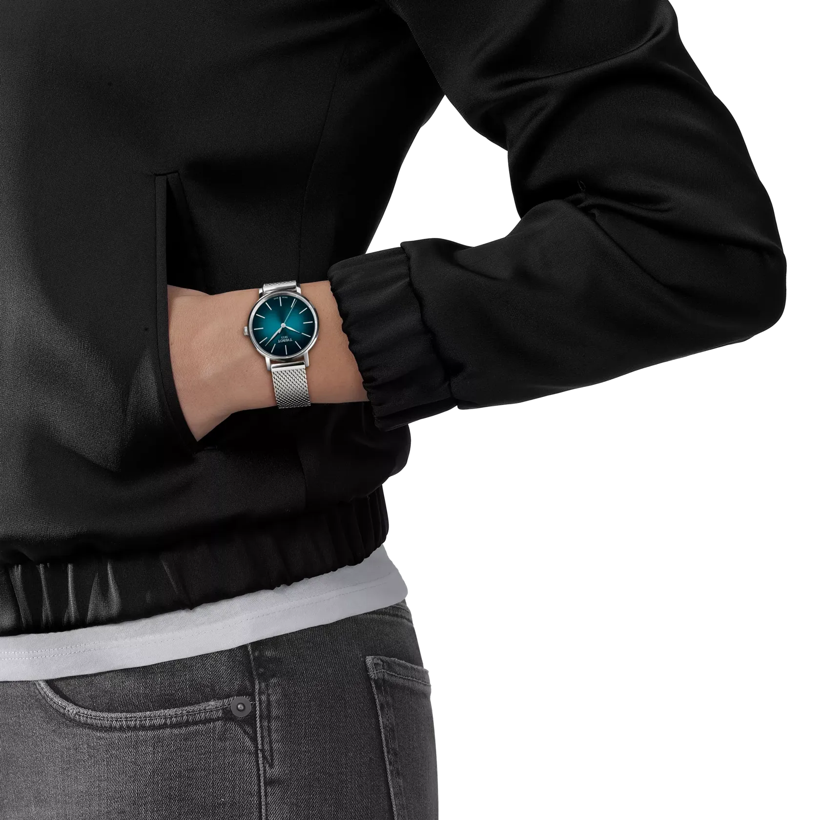 Tissot Everytime 34mm Turkuaz T1432101109100 detay görseli 4