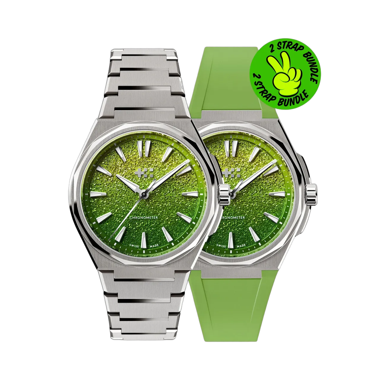 Christopher Ward The Twelve Ti Pic'n'Mix 36mm Apple Sour Otomatik C1236AHC1T00V1B0R
