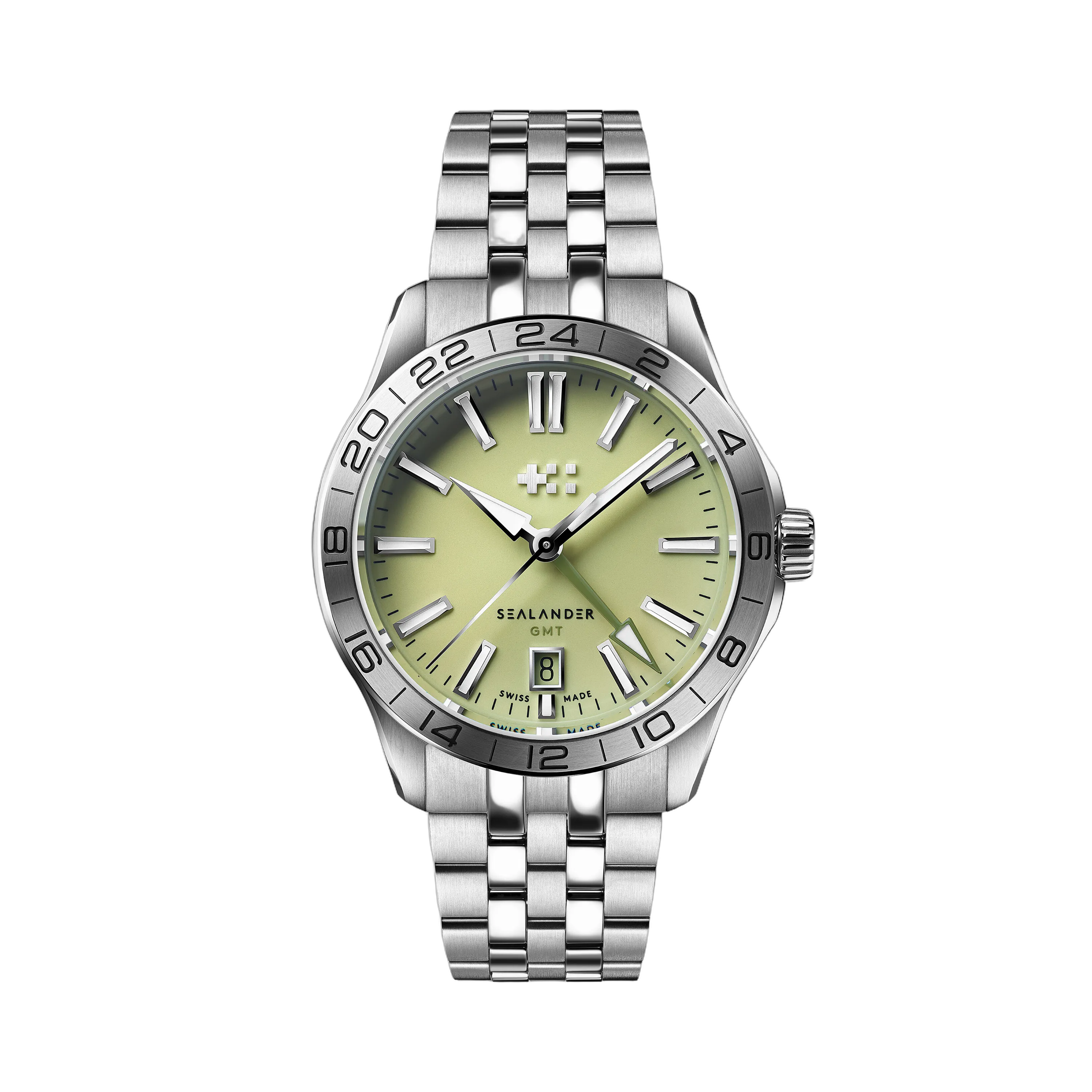 Christopher Ward C63 Sealander GMT Otomatik Pistachio C6339AGM4S00V0B1