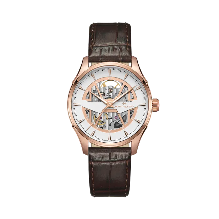 Hamilton Jazzmaster Skeleton Auto Beyaz H42505510