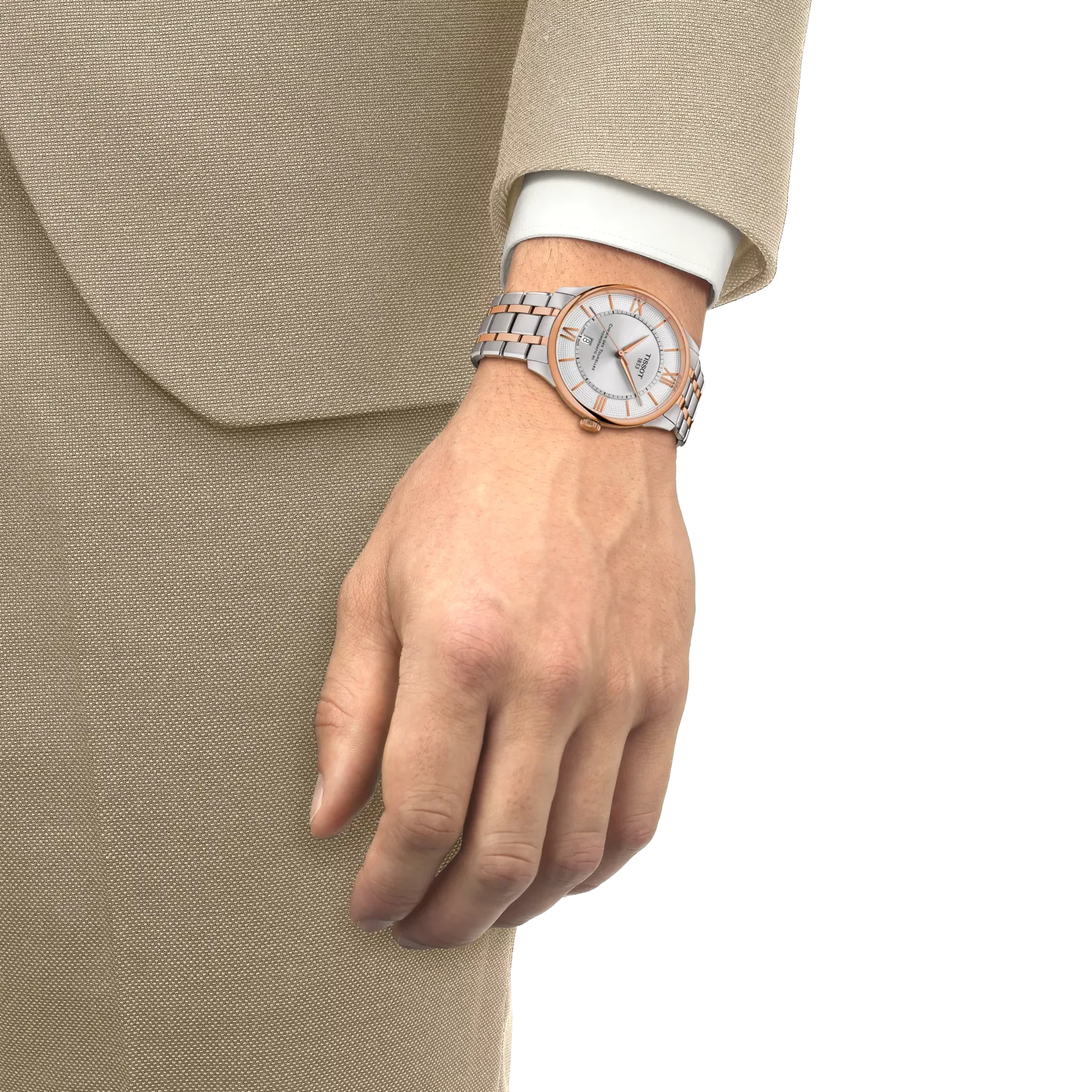 Tissot Chemin Des Tourelles Gümüş Otomatik T1394072203800 detay görseli 4