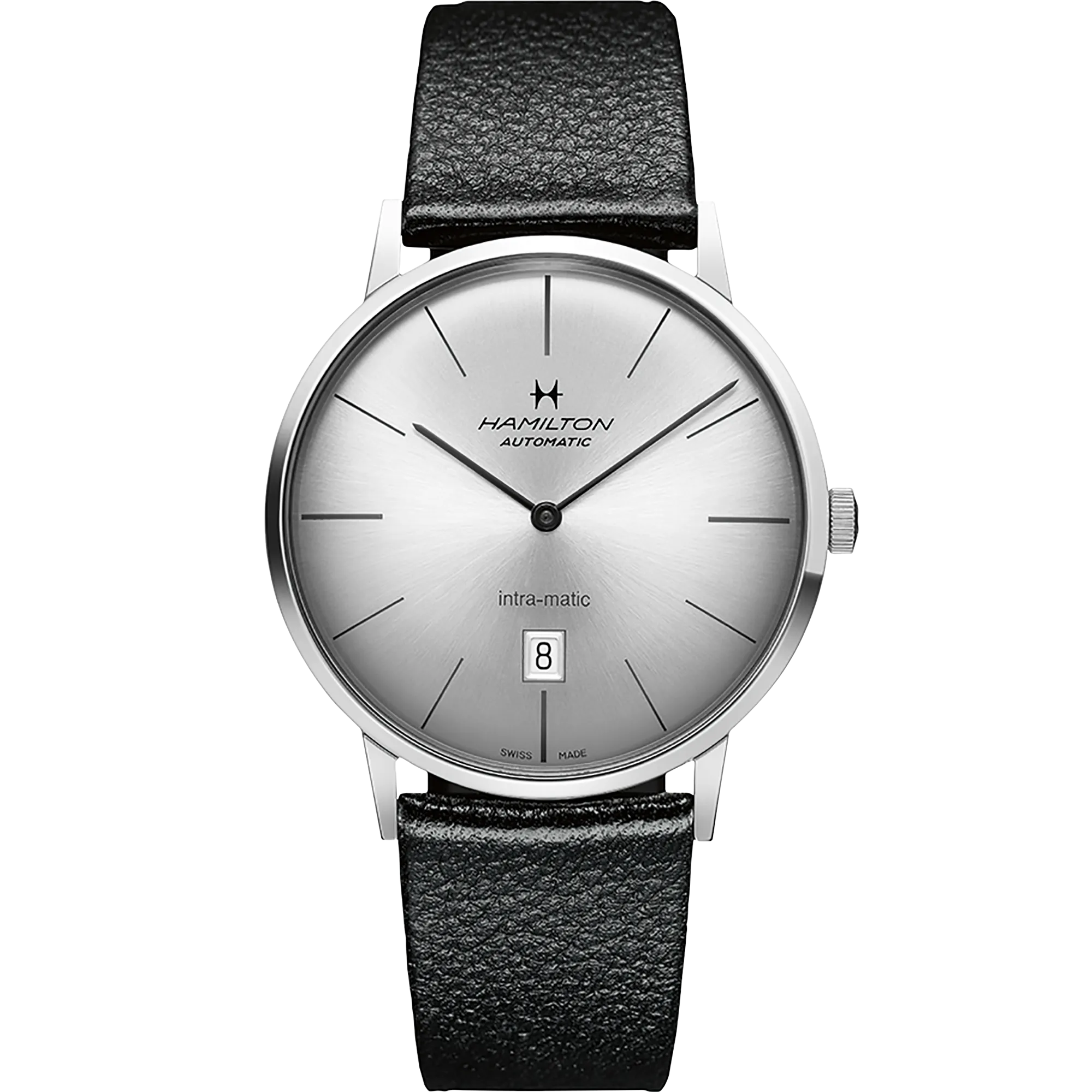 Hamilton American Classic Intra-Matic Auto Otomatik Silver H38755751 detay görseli 1