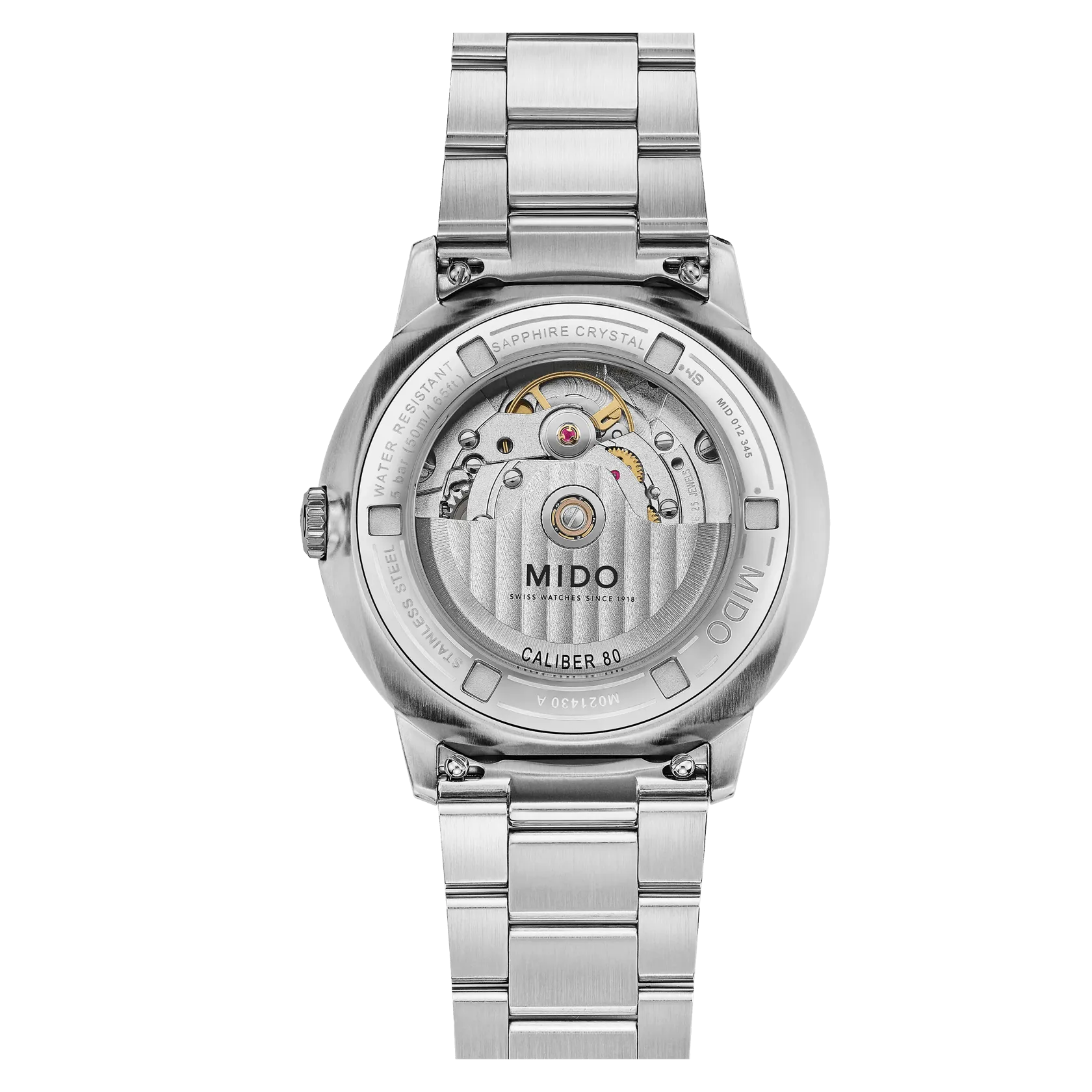 Mido Commander Datoday Otomatik Mavi M0214301104100 detay görseli 1