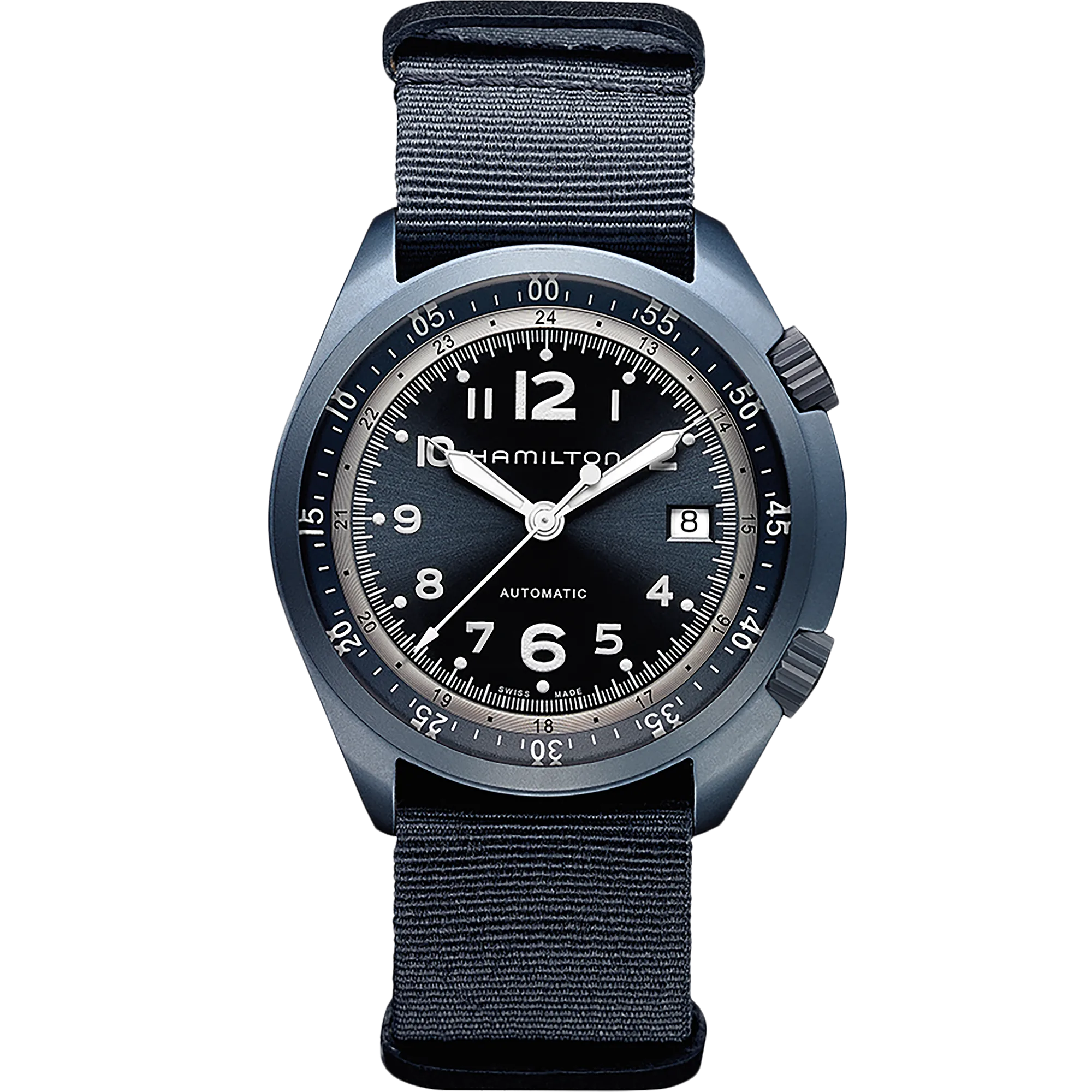 Hamilton Khaki Aviation Pilot Pioneer Aluminium Otomatik Mavi H80495845 detay görseli 1