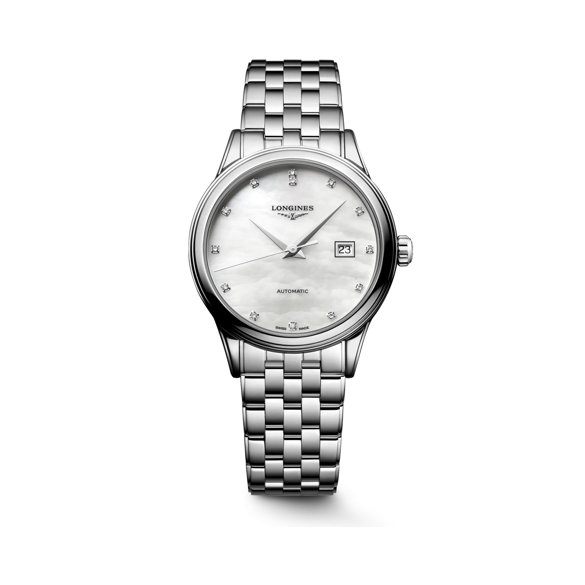 Longines Flagship Classic Otomatik Beyaz Sedef L43744886