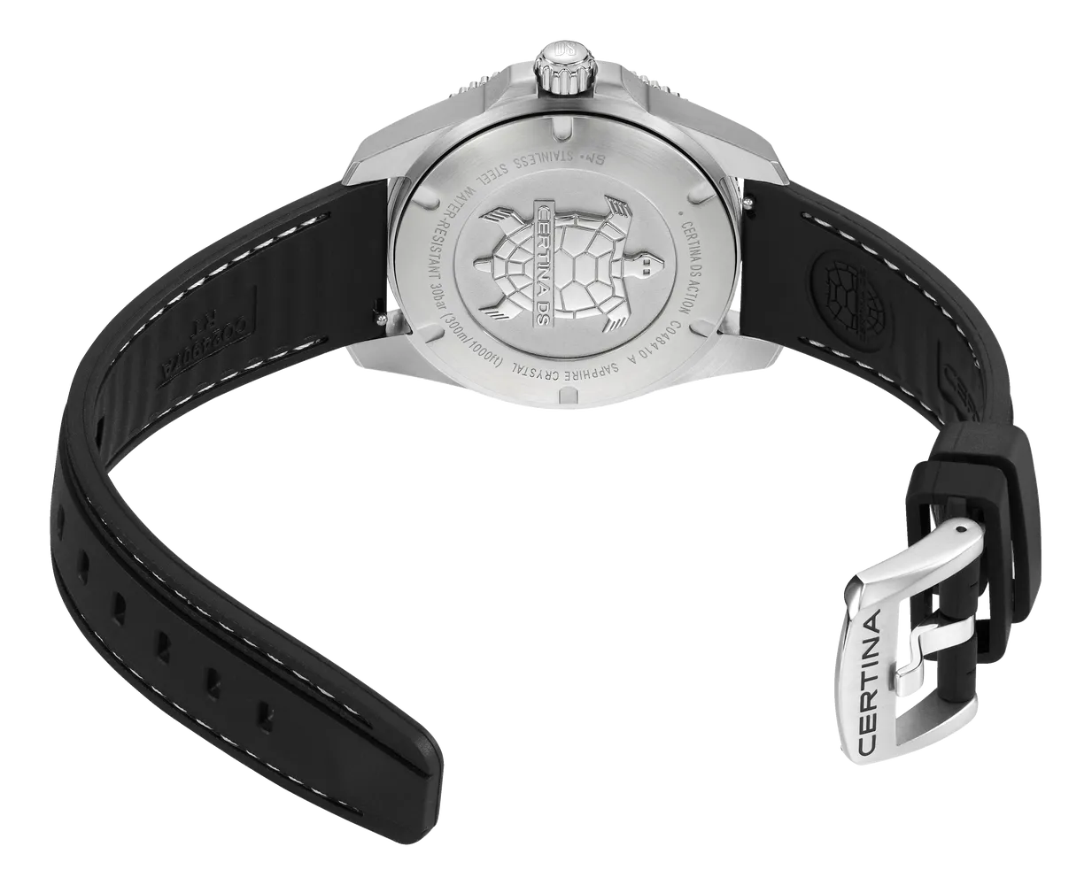Certina DS Action 40mm Black C0484101705100 detay görseli 3