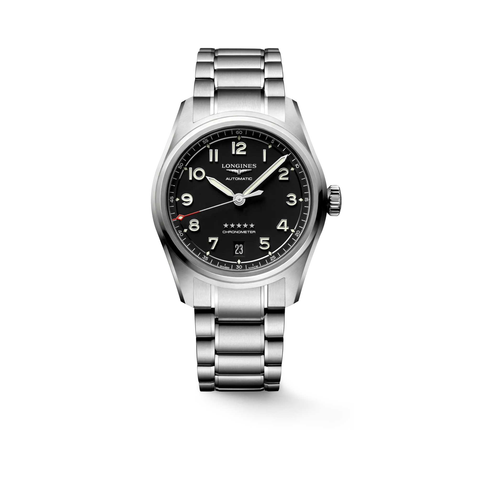 Longines Spirit Otomatik Siyah Mat L34104536