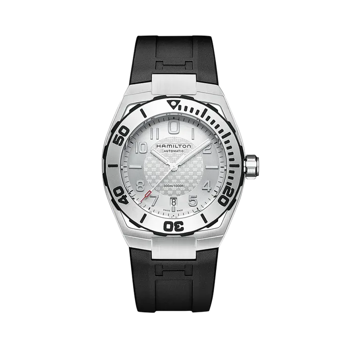 Hamilton Khaki Navy Sub Auto Otomatik Silver H78615355