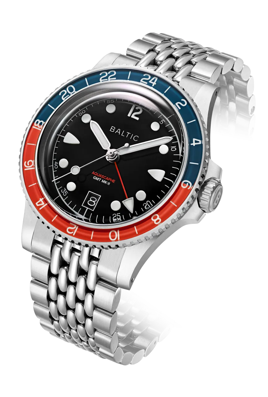 Baltic Aquascaphe GMT MK-II Red Otomatik AQUASCAPHEGMTMKIIRED detay görseli 1