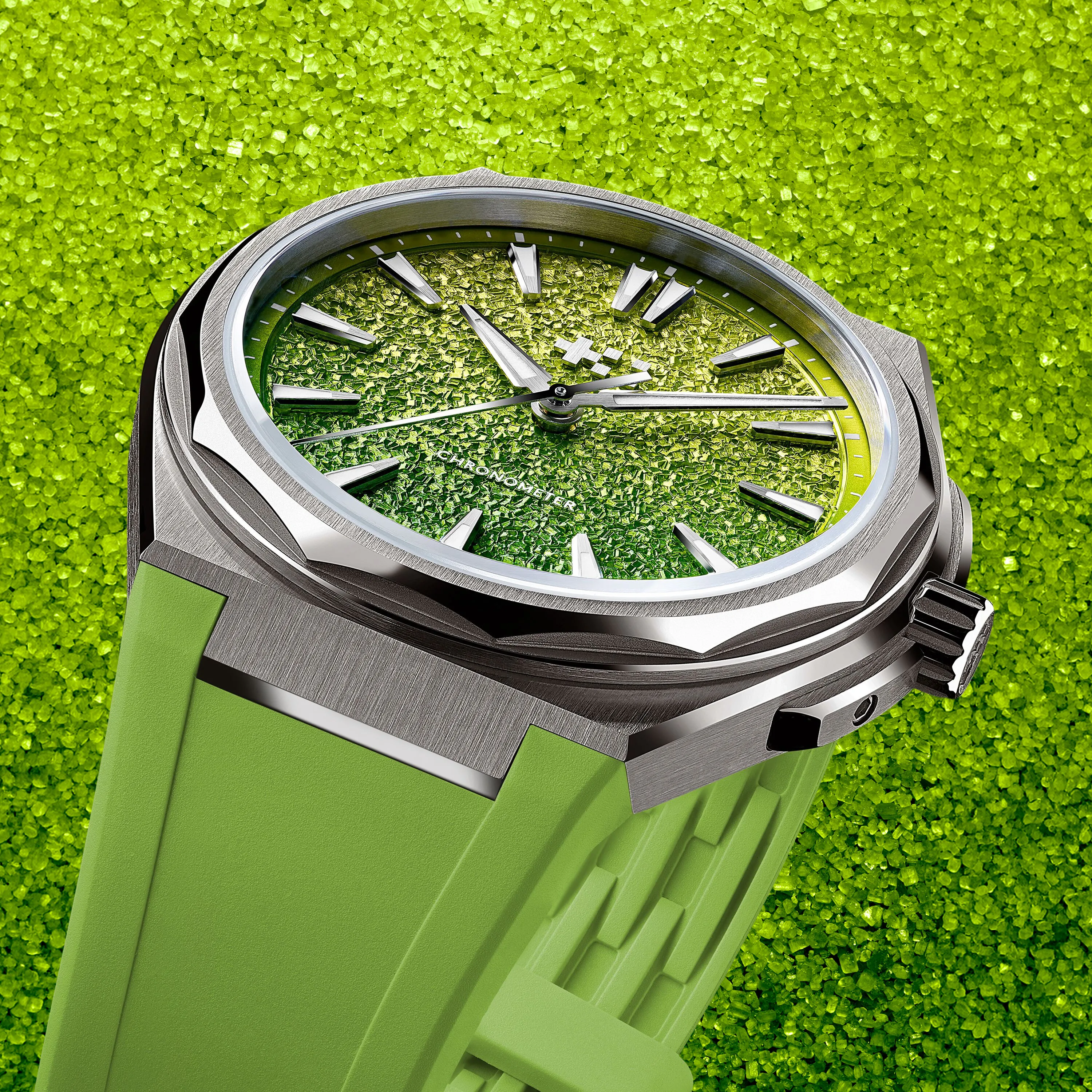 Christopher Ward The Twelve (Ti) Pic'n'Mix Otomatik Mavi C1236AHC1T00B1B0R detay görseli 4
