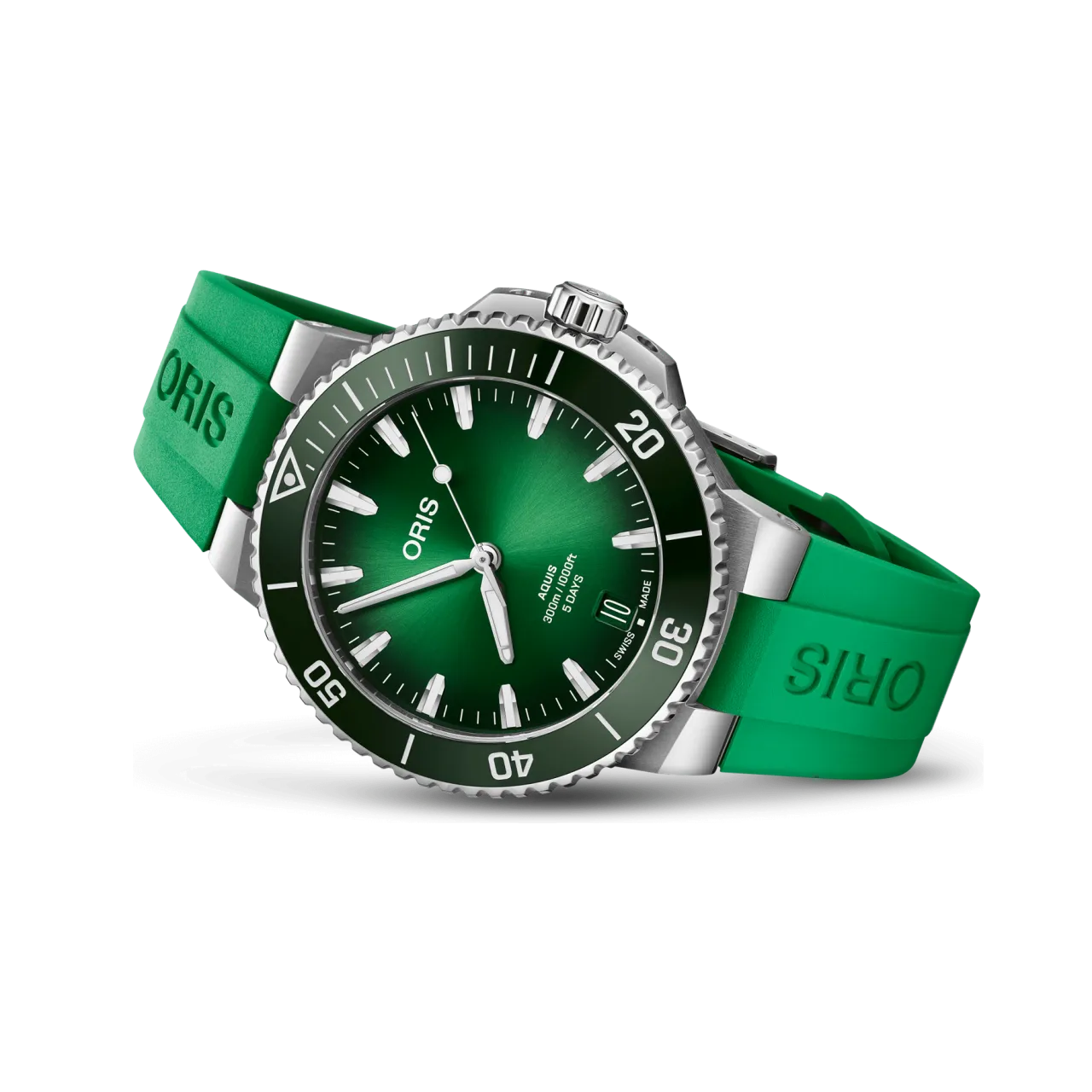 Oris Aquis Date Calibre 400 Yeşil Otomatik 01400779041570742347EB