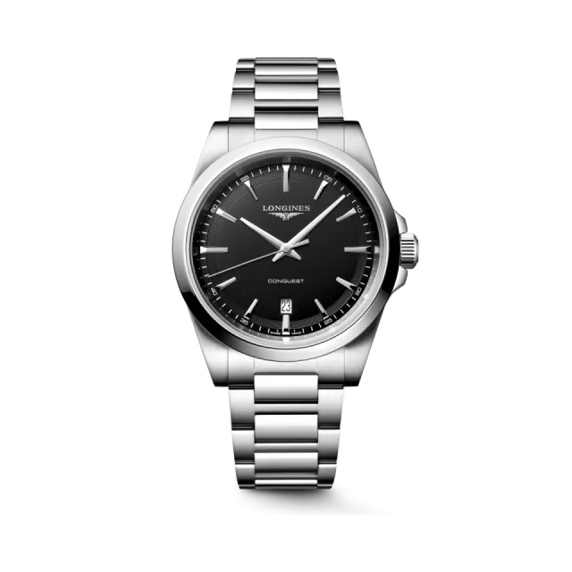 Beğenmek için çift tıkla Longines Conquest Siyah L38604526 Görsel 1