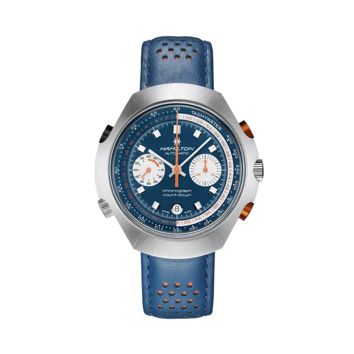 Hamilton American Classic Chrono-Matic 50 Otomatik Mavi H51606640