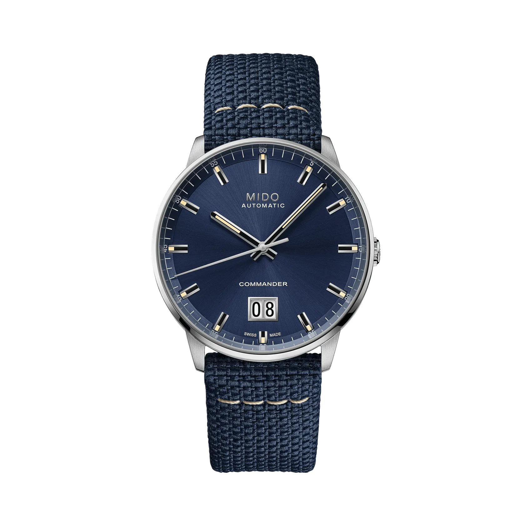 Mido Commander Big Date Otomatik Blue M0216261704100