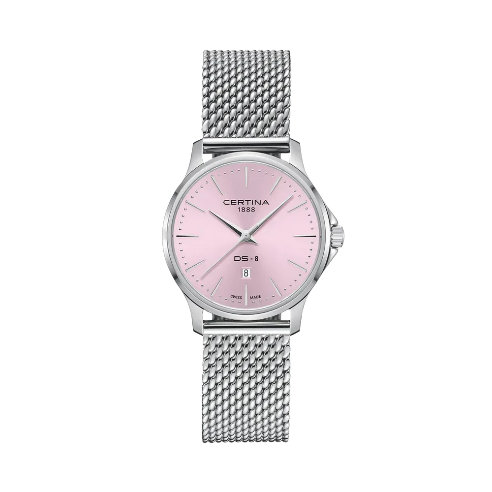 Certina DS-8 Lady 31mm Pembe C0450101133100